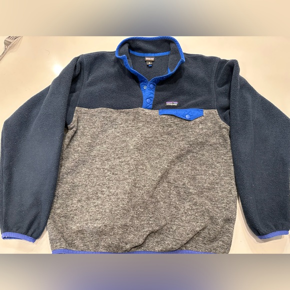Patagonia Synchilla Fleece in Gray and Blue - Picture 1 of 4